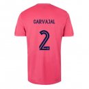 Maglia Real Madrid Seconda NO.2 Carvajal 2020/2021 Rosa