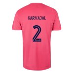 Maglia Real Madrid Seconda NO.2 Carvajal 2020/2021 Rosa Maglia Real Madrid Seconda NO.2 Carvajal 2020/2021 Rosa