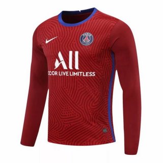 Thailandia Maglia Paris Saint Germain ML Portiere 2020/2021 Rosso