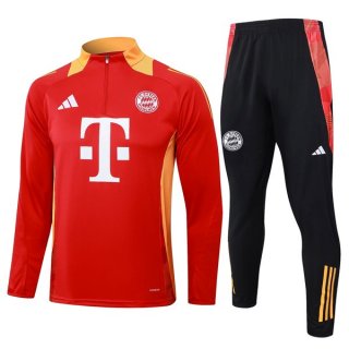 Felpa Allenamento Bayern Monaco 2024/2025 Rosso Felpa Allenamento Bayern Monaco 2024/2025 Rosso