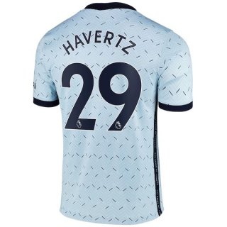 Maglia Chelsea NO.29 Havertz Seconda 2020/2021 Blu