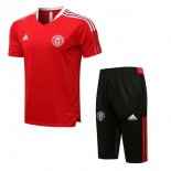 Formazione Manchester United Set Completo 2022 Rosso Nero