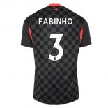 Maglia Liverpool NO.3 Fabinho Terza 2020/2021 Nero