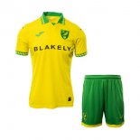 Maglia Norwich City Prima Bambino 2025/2026