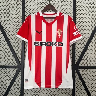 Thailandia Maglia Sporting De Gijón Prima 2024/2025 Thailandia Maglia Sporting De Gijón Prima 2024/2025