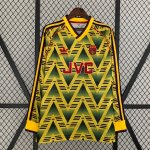 Thailandia Maglia Arsenal Seconda ML Retro 1991 1993 Thailandia Maglia Arsenal Seconda ML Retro 1991 1993