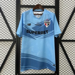 Thailandia Maglia Sao Paulo Pre-Match 2025/2026 Blu Thailandia Maglia Sao Paulo Pre-Match 2025/2026 Blu