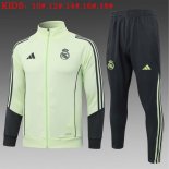 Bambino Giacca Real Madrid 2026/2027 Verde Bambino Giacca Real Madrid 2026/2027 Verde