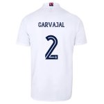 Maglia Real Madrid Prima NO.2 Carvajal 2020/2021 Bianco Maglia Real Madrid Prima NO.2 Carvajal 2020/2021 Bianco