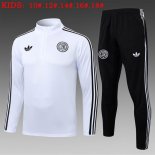 Bambino Felpa Allenamento Germania 2025/2026 Bianco 5