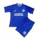 Maglia Cruz Blu Prima Bambino 2020/2021 Blu