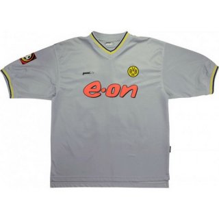 Thailandia Maglia Borussia Dortmund Seconda Retro 2000 Grigio