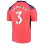 Maglia Chelsea NO.3 Marcos A. Terza 2020/2021 Arancione