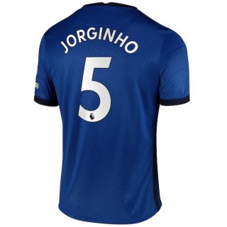 Maglia Chelsea NO.5 Jorginho Prima 2020/2021 Blu Maglia Chelsea NO.5 Jorginho Prima 2020/2021 Blu