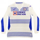 Thailandia Maglia Cruz Blu Seconda ML 2020/2021 Bianco