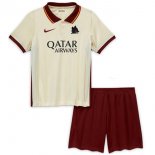 Maglia AS Roma Seconda Bambino 2020/2021 Bianco