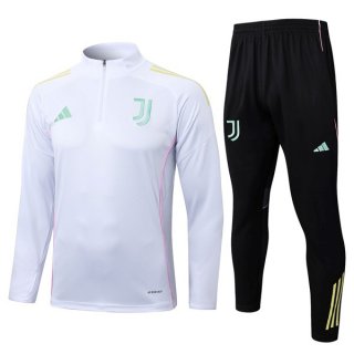 Felpa Allenamento Juventus 2025/2026 Bianco 5 Felpa Allenamento Juventus 2025/2026 Bianco 5