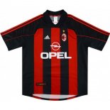 Thailandia Maglia AC Milan Prima Retro 2000 2002 Rosso