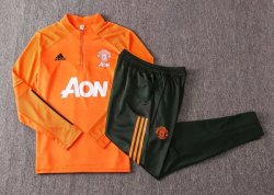 Giacca Manchester United 2020/2021 Arancione Nero