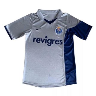 Thailandia Maglia Porto Seconda Retro 2001 Grigio Thailandia Maglia Porto Seconda Retro 2001 Grigio