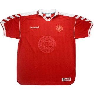 Thailandia Maglia Danimarca Prima Retro 1998 Rosso