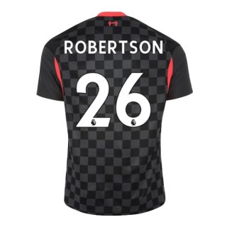 Maglia Liverpool NO.26 Robertson Terza 2020/2021 Nero Maglia Liverpool NO.26 Robertson Terza 2020/2021 Nero