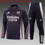 Bambino Felpa Allenamento Arsenal 2025/2026 Porpora
