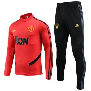Giacca Manchester United 2020/2021 Rosso Nero Giallo Giacca Manchester United 2020/2021 Rosso Nero Giallo