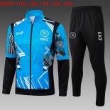 Bambino Giacca Napoli 2025/2026 Blu