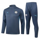 Felpa Allenamento Manchester City 2025/2026 Grigio 5
