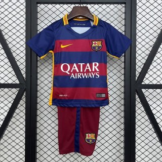 Maglia Barcellona Prima Bambino Retro 2015-2016 Maglia Barcellona Prima Bambino Retro 2015-2016