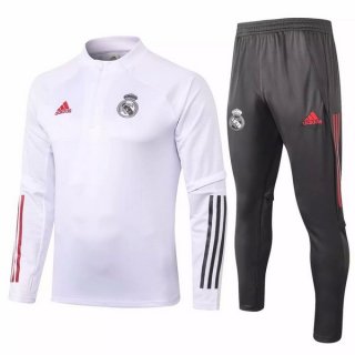 Giacca Real Madrid 2020/2021 Bianco Grigio