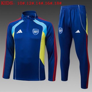 Bambino Felpa Allenamento Arsenal 2026/2027 Blu