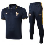 Polo Francia Set Completo 2019 Blu Navy