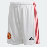 Pantaloni Manchester United Prima 2020/2021 Bianco