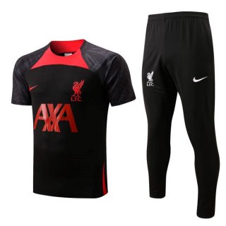 Maglia Liverpool Set Completo 2022-2023 Nero