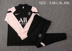 Giacca PSG 2022 Rosa Nero