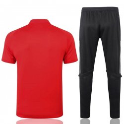 Polo Ajax Set Completo 2020/2021 Rosso Nero