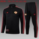 Bambino Felpa Allenamento Manchester United 2025/2026 Nero 4