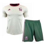 Maglia Messico Seconda Bambino 2022/2023 Bianco Maglia Messico Seconda Bambino 2022/2023 Bianco