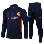 Felpa Allenamento Marseille 2024/2025 Blu 2