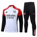 Felpa Allenamento Arsenal 2026/2027 Bianco Felpa Allenamento Arsenal 2026/2027 Bianco