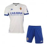 Maglia Real Zaragoza Prima Bambino 2020/2021 Bianco Blu