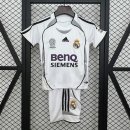 Maglia Real Madrid Prima Bambino Retro 2006-2007