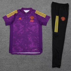 Polo Manchester United Set Completo 2021/2022 Porpora