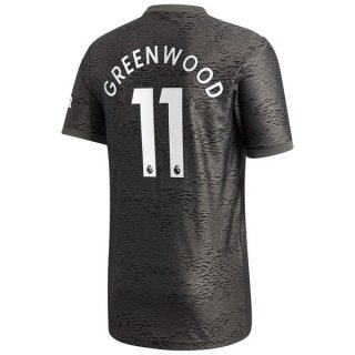 Maglia Manchester United NO.11 Greenwood Seconda 2020/2021 Nero