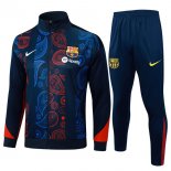 Giacca Barcellona 2025/2026 Blu Rosso 2