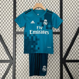 Maglia Real Madrid Terza Retro Bambino 2017 2018