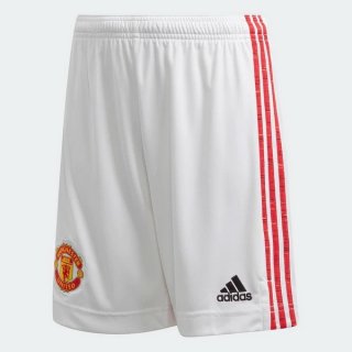 Pantaloni Manchester United Prima 2020/2021 Bianco Pantaloni Manchester United Prima 2020/2021 Bianco