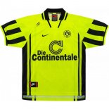 Thailandia Maglia Borussia Dortmund Prima Retro 1996 1997 Giallo